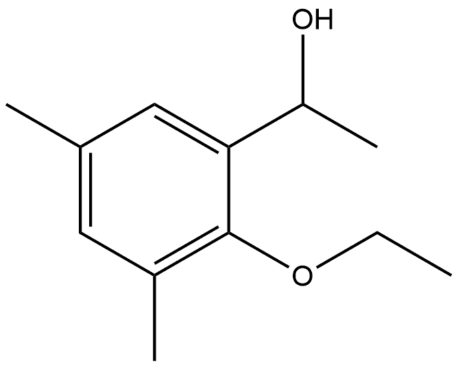 2-Ethoxy-α,3,5-trimethylbenzenemethanol 구조식 이미지