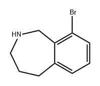 1H-2-Benzazepine, 9-bromo-2,3,4,5-tetrahydro- Structure