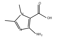 1H-Imidazole-5-carboxylic acid, 4-amino-1,2-dimethyl- Structure