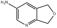 Furo[3,4-b]pyridin-3-amine, 5,7-dihydro- Structure