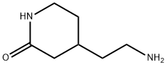 2-Piperidinone, 4-(2-aminoethyl)- Structure