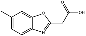 2-Benzoxazoleacetic acid, 6-methyl- Structure