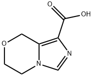 5H,6H,8H-imidazo[4,3-c][1,4]oxazine-1-carboxylic
acid Structure