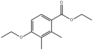 ethyl 4-ethoxy-2,3-dimethylbenzoate Structure