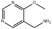 C-(4-Methoxy-pyrimidin-5-yl)-methylamine Structure