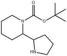 tert-butyl
2-(pyrrolidin-2-yl)piperidine-1-carboxylate Structure