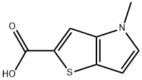 4-methyl-4H-thieno[3,2-b]pyrrole-2-carboxylic acid Structure