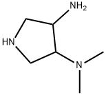 N3,N3-dimethylpyrrolidine-3,4-diamine trihydrochloride Structure