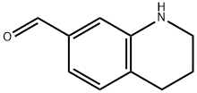 7-Quinolinecarboxaldehyde, 1,2,3,4-tetrahydro- Structure