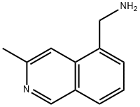 (3-Methylisoquinolin-5-yl)methanamine Structure