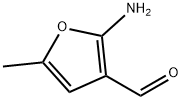 3-Furancarboxaldehyde, 2-amino-5-methyl- Structure