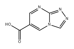 1,2,4-Triazolo[4,3-a]pyrimidine-6-carboxylic acid 구조식 이미지