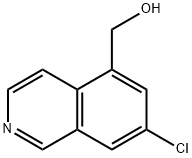(7-Chloroisoquinolin-5-yl)methanol Structure
