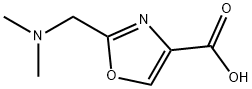 2-[(Dimethylamino)methyl)-1,3-oxazole-4-carboxylic acid Structure