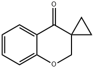 2,4-dihydrospiro[1-benzopyran-3,1'-cyclopropan]-4-one Structure