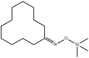 Cyclododecanone O-(trimethylsilyl)oxime Structure