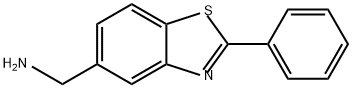 5-Benzothiazolemethanamine, 2-phenyl- Structure