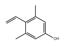 Phenol, 4-ethenyl-3,5-dimethyl- Structure