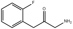 1-amino-3-(2-fluorophenyl)propan-2-one Structure