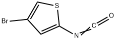 4-bromo-2-isocyanatothiophene Structure