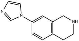 7-(1H-Imidazol-1-yl)-1,2,3,4-tetrahydroisoquinoline 구조식 이미지