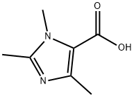 1H-Imidazole-5-carboxylic acid, 1,2,4-trimethyl- Structure