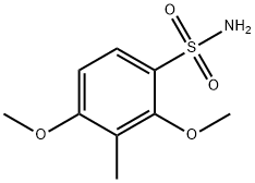 2,4-dimethoxy-3-methylbenzene-1-sulfonamide Structure