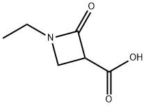 3-Azetidinecarboxylic acid, 1-ethyl-2-oxo- Structure