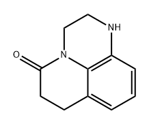 1H,5H-Pyrido[1,2,3-de]quinoxalin-5-one, 2,3,6,7-tetrahydro- Structure