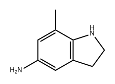 1H-Indol-5-amine, 2,3-dihydro-7-methyl- Structure