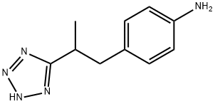 4-[2-(1H-1,2,3,4-tetrazol-5-yl)propyl]aniline Structure