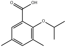 2-Isopropoxy-3,5-dimethylbenzoic acid Structure