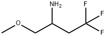 4,4,4-trifluoro-1-methoxybutan-2-amine hydrochloride Structure