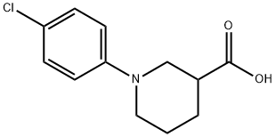 1-(4-chlorophenyl)piperidine-3-carboxylic acid Structure