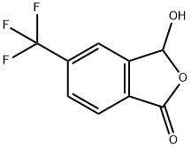 3-Hydroxy-5-(trifluoromethyl)isobenzofuran-1(3H)-one Structure