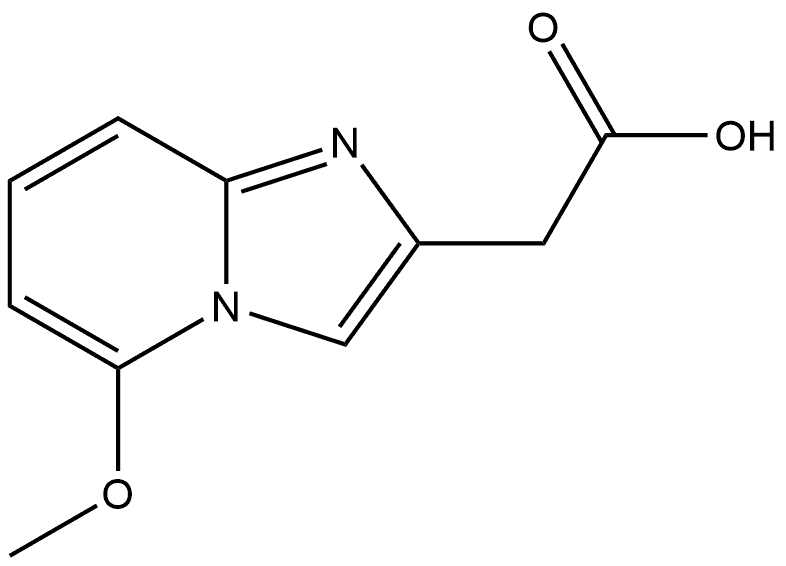 2-(5-methoxyimidazo[1,2-a]pyridin-2-yl)acetic acid Structure