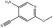 4-Pyridinecarbonitrile, 5-amino-2-methoxy- Structure