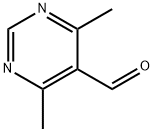 5-Pyrimidinecarboxaldehyde, 4,6-dimethyl- Structure