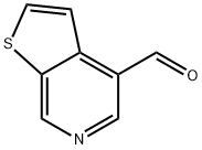 Thieno[2,3-c]pyridine-4-carboxaldehyde Structure