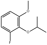 1-Fluoro-2-isopropoxy-3-methoxybenzene Structure