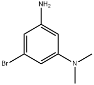 5-bromo-N1,N1-dimethylbenzene-1,3-diamine Structure