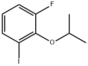 1-Fluoro-3-iodo-2-isopropoxybenzene Structure