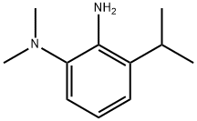 1,2-Benzenediamine, N1,N1-dimethyl-3-(1-methylethyl)- 구조식 이미지