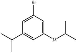 1-Bromo-3-isopropoxy-5-isopropylbenzene Structure