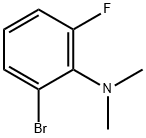 2-Bromo-6-fluoro-N,N-dimethylaniline 구조식 이미지