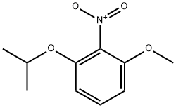 1-Methoxy-2-nitro-3-(propan-2-yloxy)benzene Structure