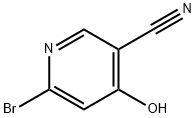 3-Pyridinecarbonitrile, 6-bromo-4-hydroxy- Structure