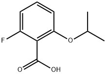 2-Fluoro-6-isopropoxybenzoic acid Structure