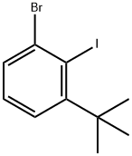 Benzene, 1-bromo-3-(1,1-dimethylethyl)-2-iodo- Structure