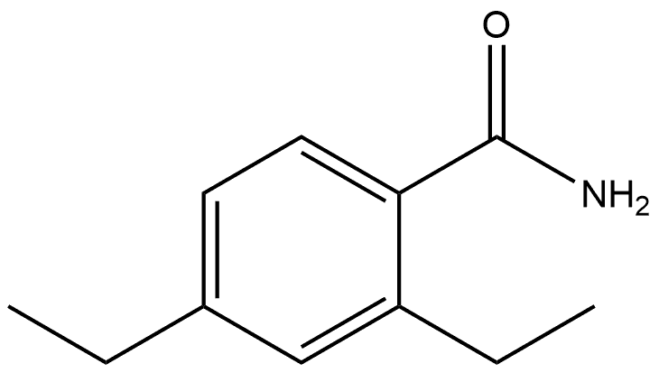 2,4-Diethylbenzamide Structure